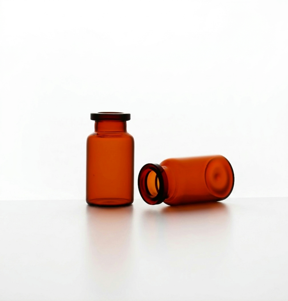10 mL Amber Glass Vial